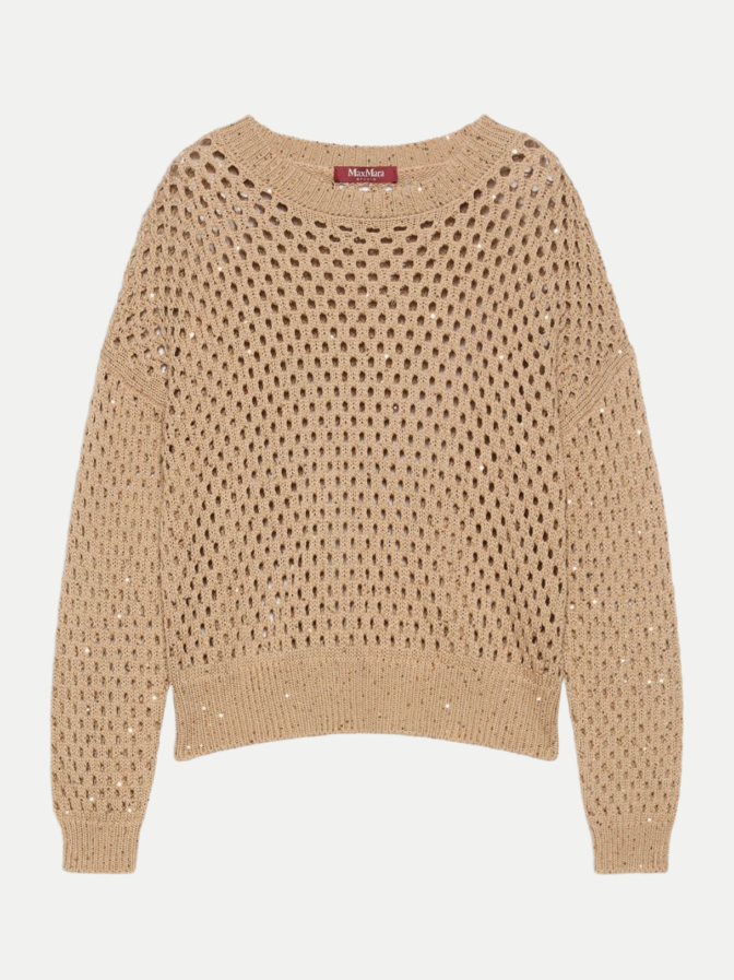 Max Mara Studio Mesh-Pullover MSTGEYSER bei Robert Ley