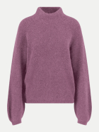 Fynch-Hatton Rollkragen Pullover Melange 492-BERRY ROSE bei Robert Ley