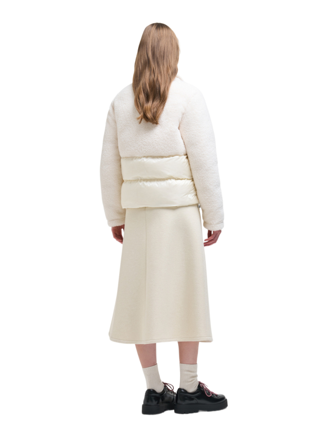 Colmar Daunenjacke mit Kunstpelz-Applikation bei Robert Ley
