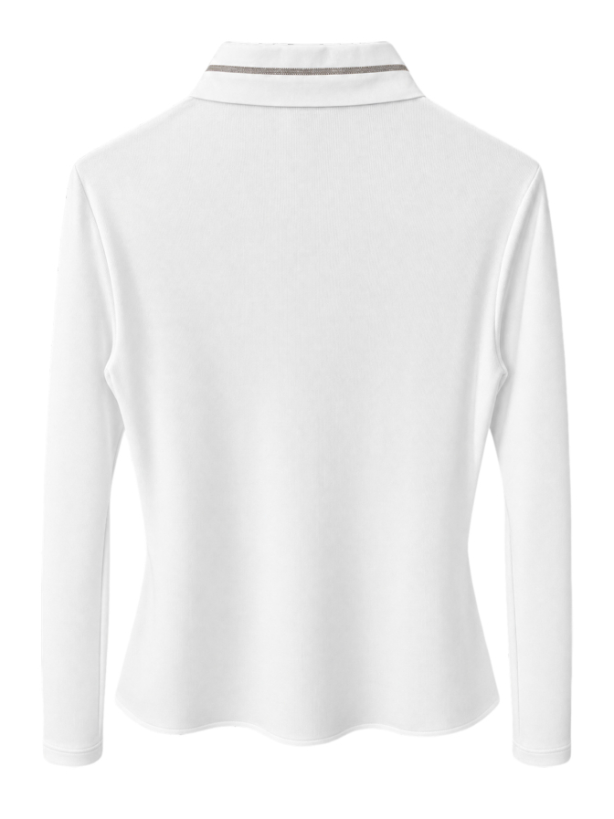 Peserico Hemdbluse mit Strass-Details bei Robert Ley