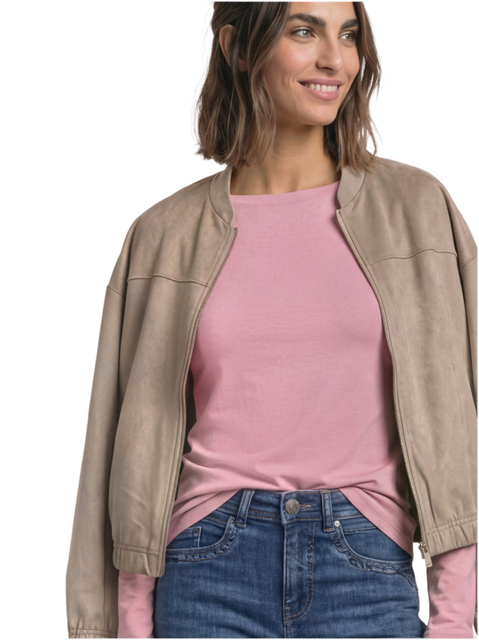 Street One Basic U-Boot T-Shirt bei Robert Ley