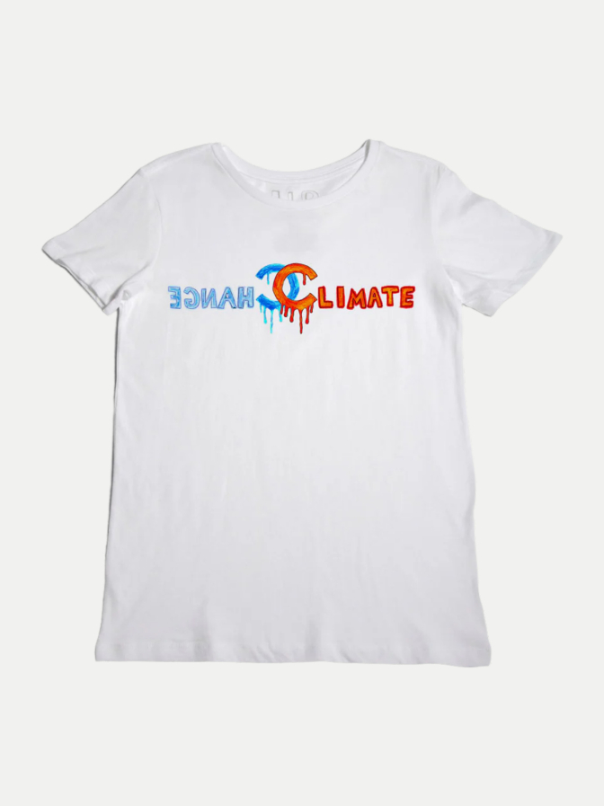 Unfortunate Portrait T-Shirt Climate Change bei Robert Ley