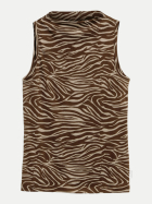 ARMEDANGELS Top mit Zebra Allover-Print Zebra 2248-sandstone bei Robert Ley