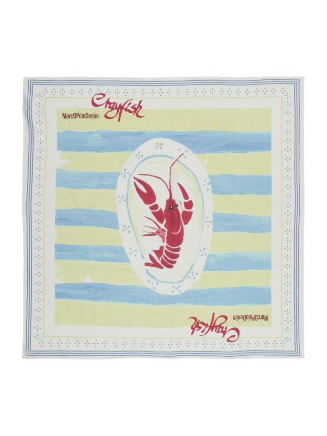 Marc O'Polo DENIM Tuch mit All-Over Print bei Robert Ley