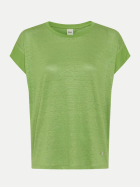 Brax Leinen-Shirt CAELEN 38-grass green bei Robert Ley