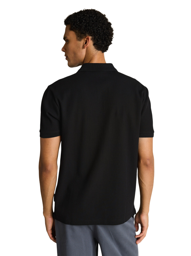 Tom Tailor Denim Poloshirt mit Rippstruktur bei Robert Ley