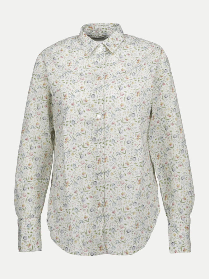 Robert Ley Hemdbluse im Floralmuster bei Robert Ley