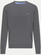 Fynch-Hatton Strickpullover 936-steel bei Robert Ley