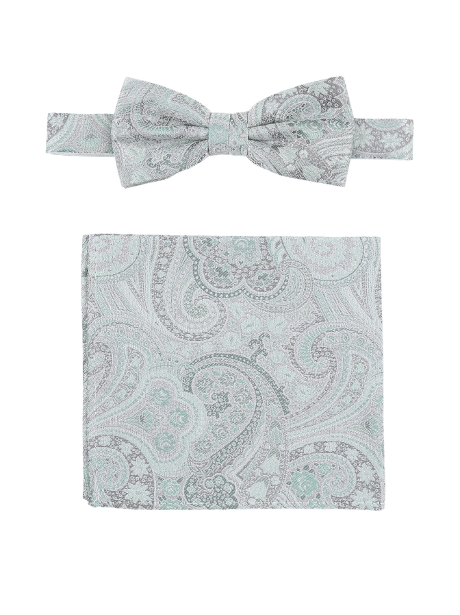 Prince Bowtie Fliege + Einstecktuch bei Robert Ley