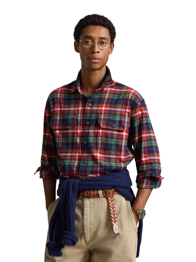 Polo Ralph Lauren Flannel-Hemd Workshirt bei Robert Ley