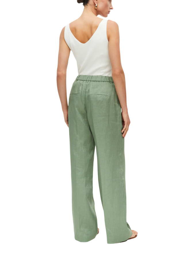 s.Oliver BLACK LABEL Wide Leg Leinenhose bei Robert Ley