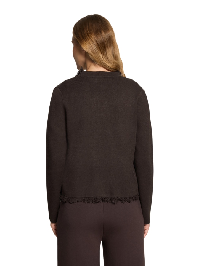 Cartoon Cardigan in Western-Optik bei Robert Ley