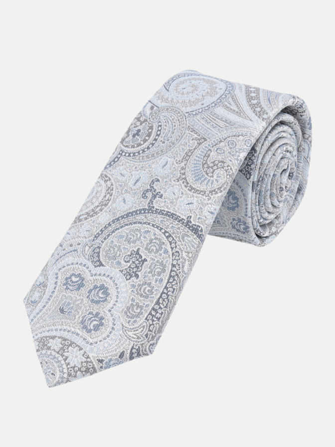 Prince Bowtie Krawatte mit Paisley-Muster 7cm bei Robert Ley