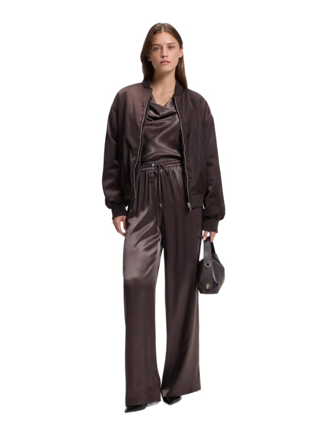 BOSS Black Relaxed-Fit Satinhose Tavati bei Robert Ley