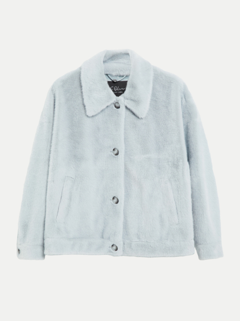 s.Oliver BLACK LABEL Outdoor-Jacke mit Umlegekragen bei Robert Ley