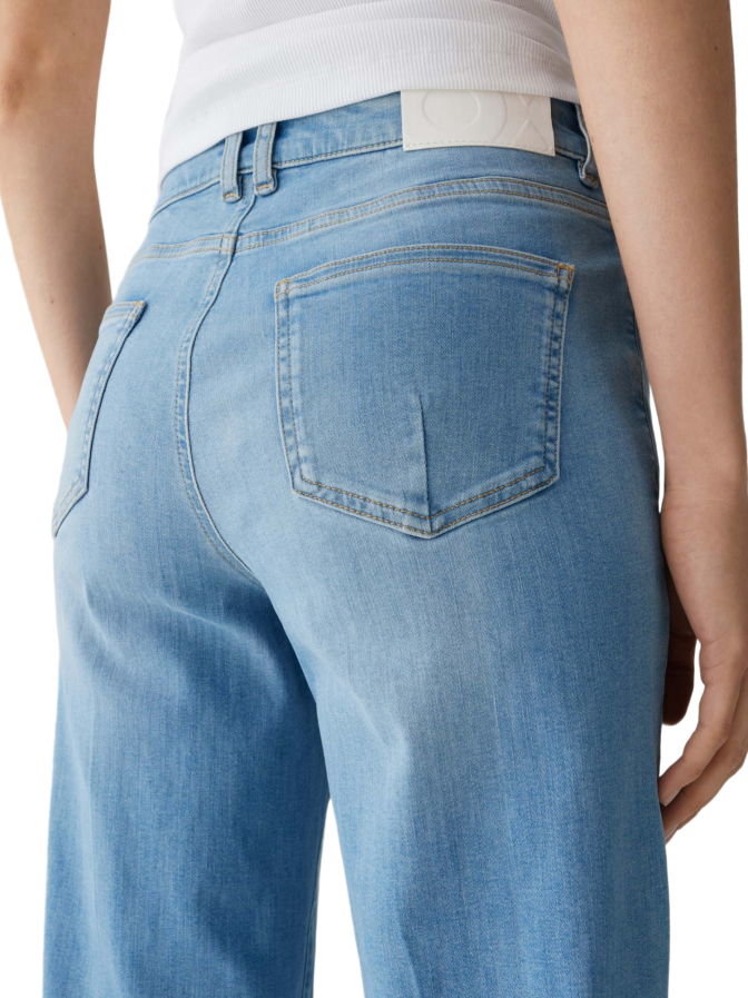 Opus Pants Wide Leg Denim Melly Modern bei Robert Ley