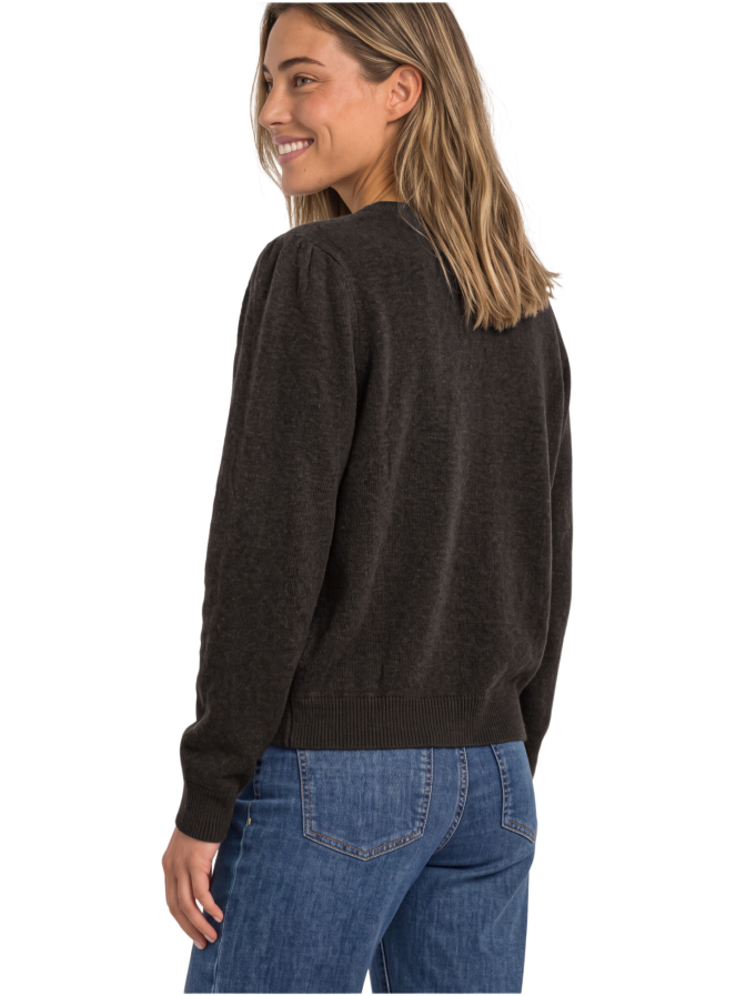 Street One Strickjacke mit Knopflesite bei Robert Ley
