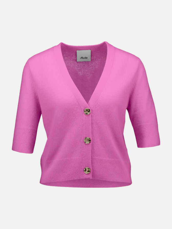 ALLUDE Cardigan mit V-Ausschnitt bei Robert Ley