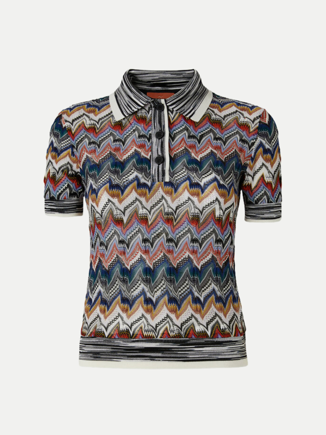 MISSONI Kurzarm-Polo bei Robert Ley