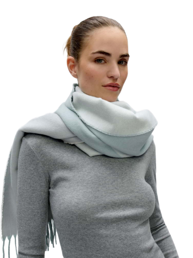 Opus Webschal Aglinda mit Colorblocking bei Robert Ley