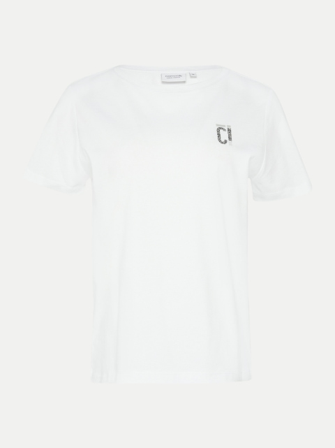 Comma Casual Identity T-Shirt mit Front- und Rückenprint bei Robert Ley