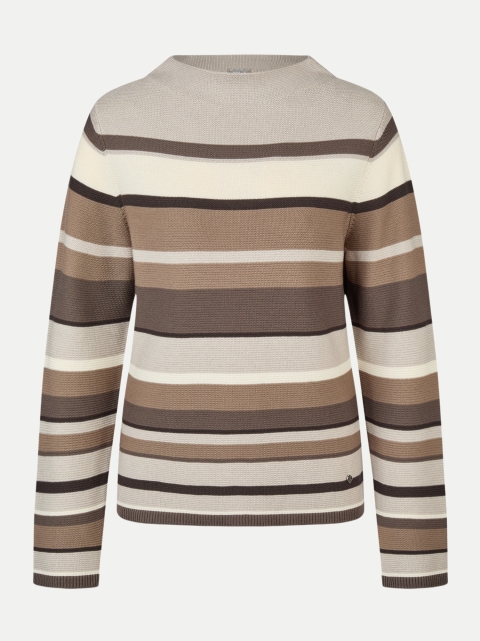 Rabe Moden Strickpullover im Streifen-Look bei Robert Ley