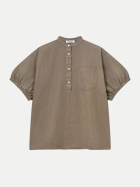 SoSue Bluse Cowboy Button lbr brown bei Robert Ley