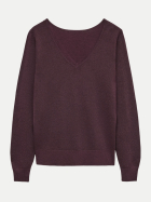 Vero Moda 2way Pullover 186320002-Winetasting/W. BLACK MELANGE bei Robert Ley