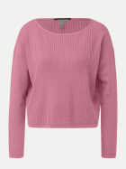 Q/S designed by Boxy Strickpullover in Ajouroptik 4183-LILAC/PINK bei Robert Ley
