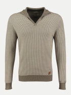 Key Largo Pullover mit Troyer-Kragen 1505-khaki bei Robert Ley