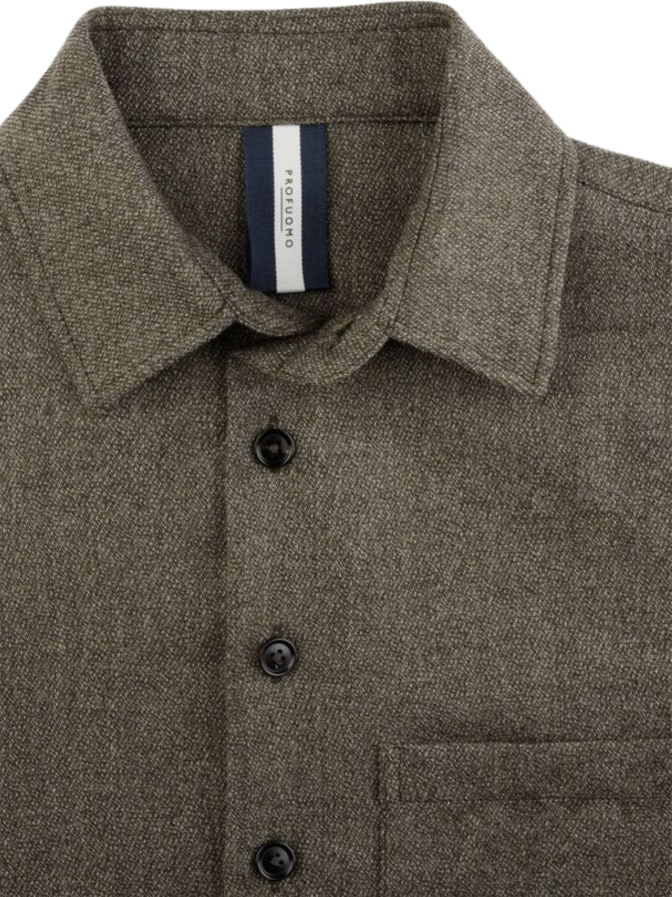 PROFUOMO Overshirt aus Woll-Mix bei Robert Ley