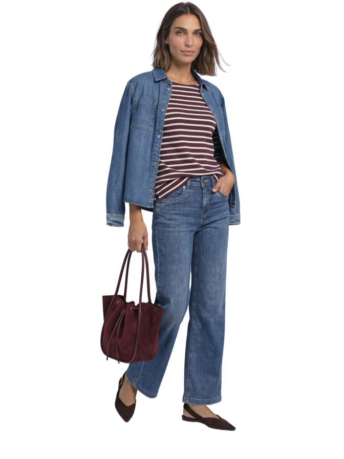 Street One Basic Jerseyshirt bei Robert Ley