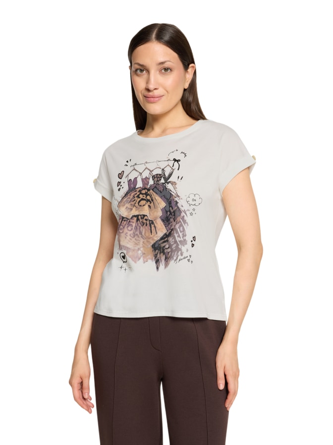 Cartoon T-Shirt mit Fotoprint bei Robert Ley