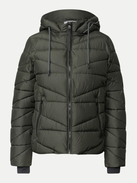 Cecil Steppjacke mit Kapuze und Zipper bei Robert Ley