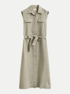 Gant Ärmelloses Leinenkleid 3-COUNTRY BEIGE bei Robert Ley
