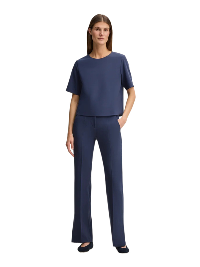Windsor Women Blusenshirt aus Viskose-Crêpe bei Robert Ley