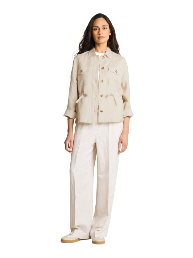 Tom Tailor Casual blazer jacket with linen bei Robert Ley