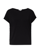 s.Oliver RED LABEL T-Shirt mit überschnittenen Schultern 9999-GREY/BLACK bei Robert Ley