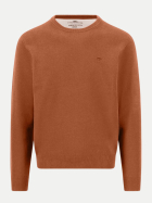 Fynch-Hatton Strickpullover mit Rundhalsausschnitt 818-sienna bei Robert Ley