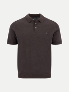 Fynch-Hatton Strickpoloshirt aus Wolle 866-soil bei Robert Ley