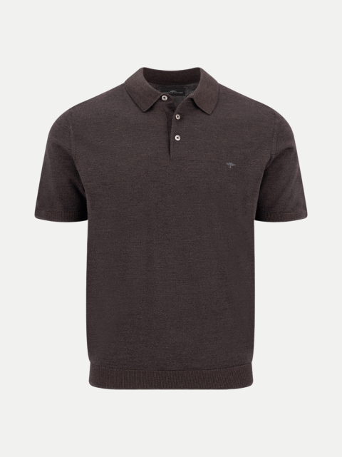 Fynch-Hatton Strickpoloshirt aus Wolle bei Robert Ley
