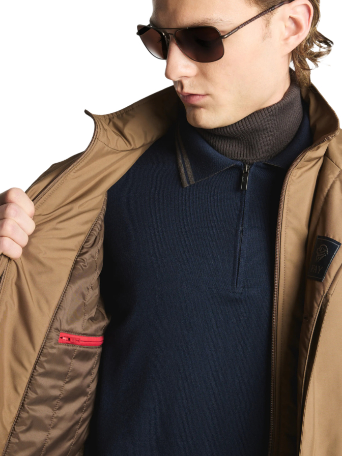 Fay Regenmantel mit Double Front bei Robert Ley