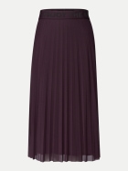 Street One Plissee-Midirock aus Mesh 18310-berry plum bei Robert Ley