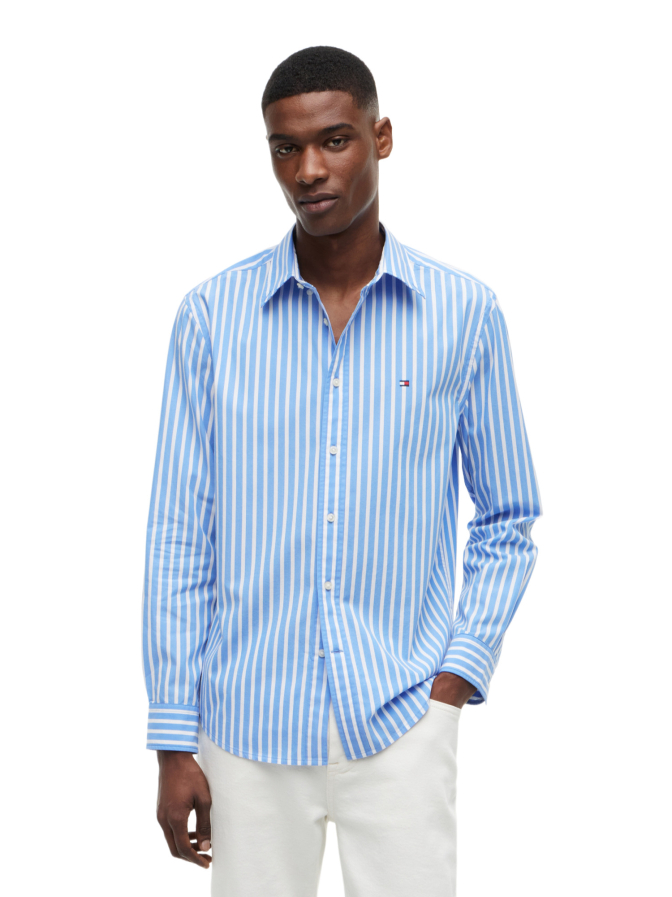 Tommy Hilfiger Regular-Fit Hemd mit Streifenmuster bei Robert Ley