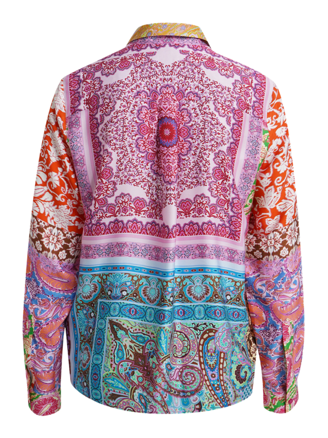 Milano Italy Hemdbluse mit Allover-Print bei Robert Ley