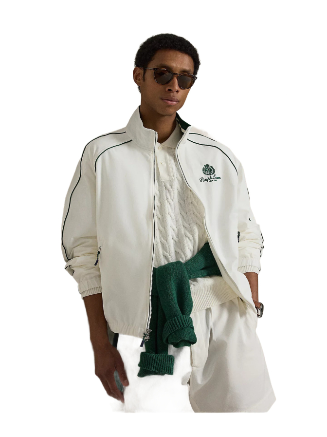 Polo Ralph Lauren Jacke Windbreaker mit Kontraststreifen bei Robert Ley