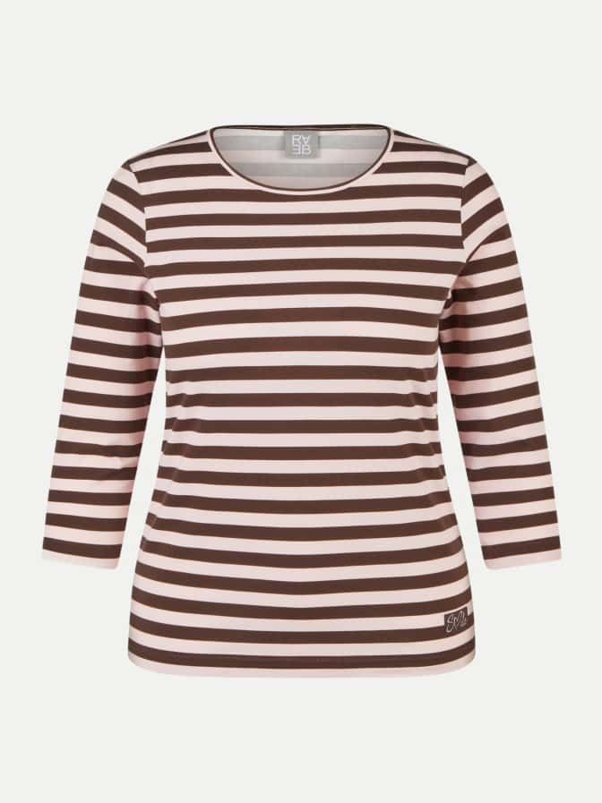Rabe Moden T-Shirt mit Streifenmuster bei Robert Ley