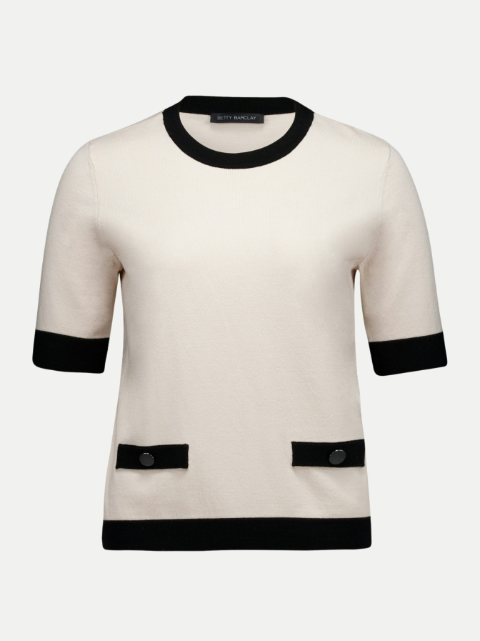 Betty Barclay Strickpullover mit Kontrastdetails bei Robert Ley