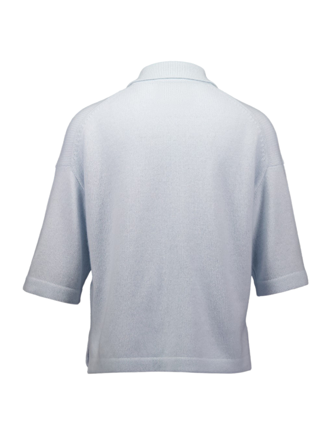 ALLUDE Sweatoberteil mir Polokragen bei Robert Ley