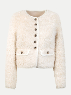 White Label Faux-Fur Kurzjacke im Trachten-Chic 120-beige bei Robert Ley